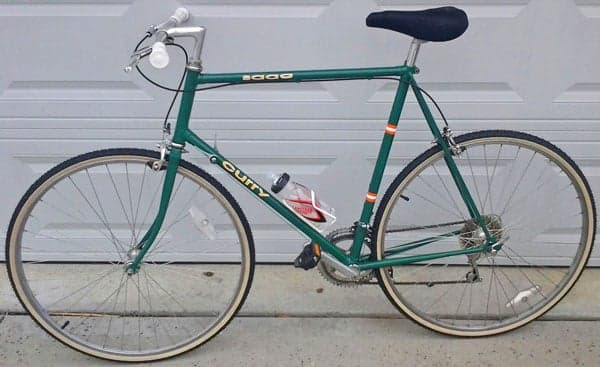 Custom Vinyl Bicycle Lettering
