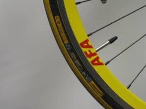 Lettering on Bike Rim Lettering on Bike Rim