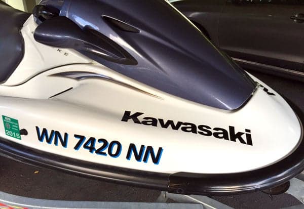 Custom Jet Ski Decals