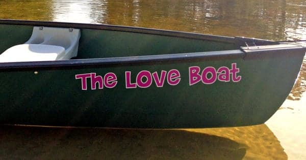 Custom Canoe Decals