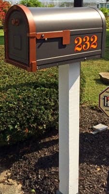 Custom Mailbox Numbers
