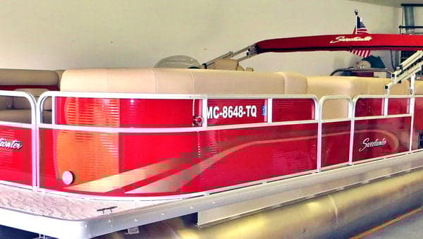 Vinyl Boat Registration Decal