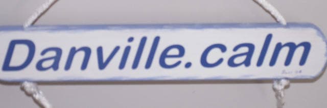 Lettering on a Plaque
