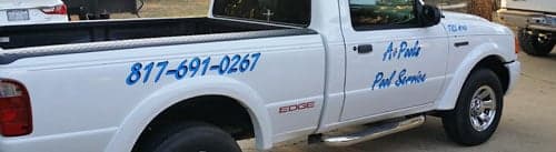 Custom Vinyl Company Truck Lettering