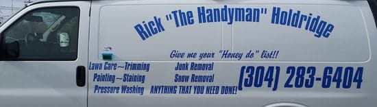 Vinyl Lettering For Work Vehicle