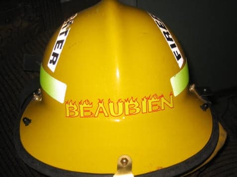 Helmet Lettering