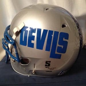 Custom Vinyl Decals On Football Helmet Custom Vinyl Decals On Football Helmet
