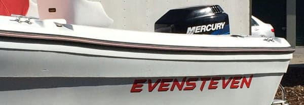 Custom Vinyl Boat Lettering Custom Vinyl Boat Lettering