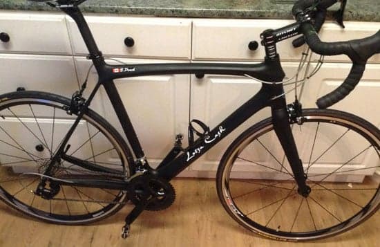 Custom Vinyl Lettering For Bicycle