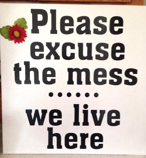 Custom Vinyl Lettering For Home Sign