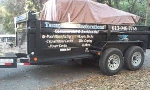 Custom Vinyl Logo And Lettering For Trailer