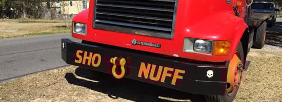 Custom Lettering For Work Truck