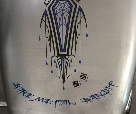 Custom Vinyl Motorcycle Decal