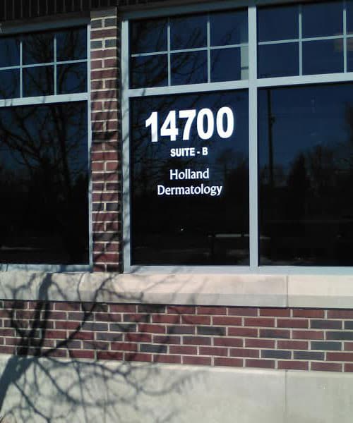 Custom Vinyl Window Lettering