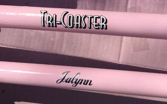Custom Vinyl Decal For Bicycle