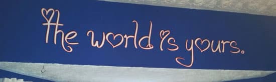 Custom Vinyl Wall Lettering
