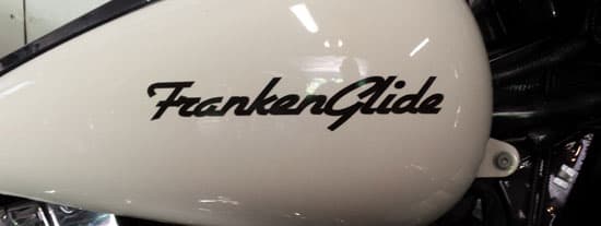Custom Vinyl Motorcycle Gas Tank Decal