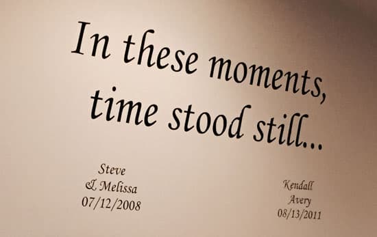 Custom Vinyl Lettering For Wall