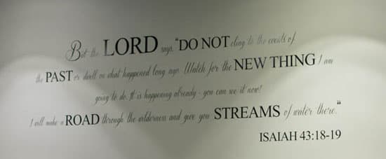 Custom Vinyl Wall Lettering