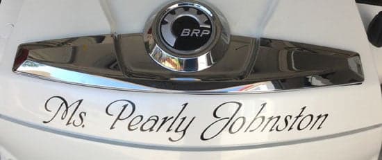 Custom Vinyl Lettering For Vehicle