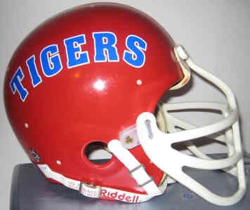 Vinyl Lettering on a Football Helmet Vinyl Lettering on a Football Helmet