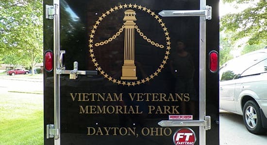 Custom Vinyl Logo And Lettering