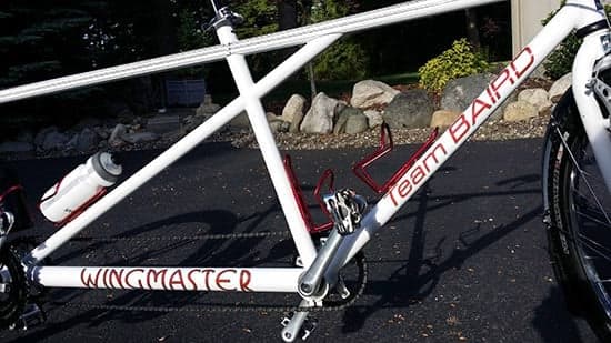 Custom Vinyl Lettering For Bicycle