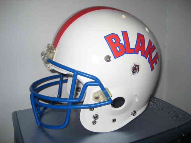 Vinyl Lettering on a Football Helmet Vinyl Lettering on a Football Helmet