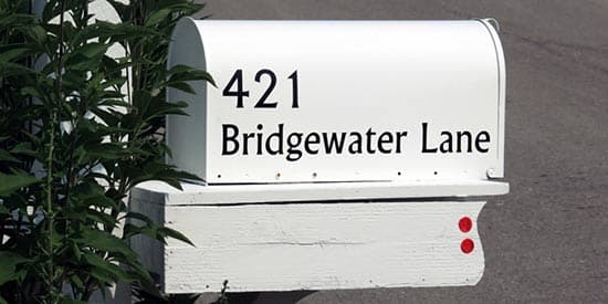 Vinyl Mailbox Letters And Numbers