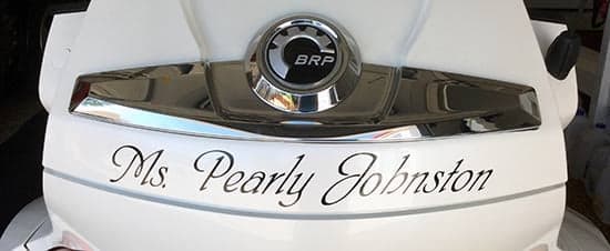 Vinyl Lettering For Motorcycle