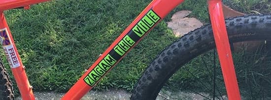 Custom Vinyl Bicycle Decals