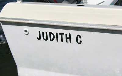 Boat Lettering Boat Lettering