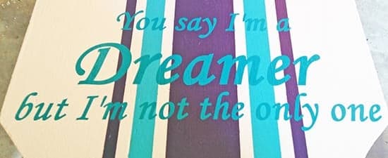Custom Vinyl Lettering For Table