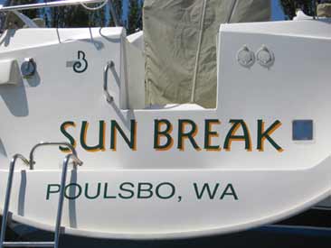 Vinyl Boat Lettering Vinyl Boat Lettering