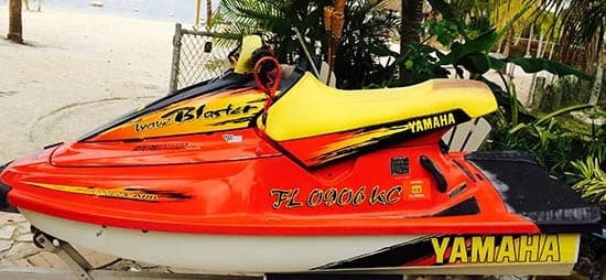 Custom Vinyl JetSki Registration Numbers