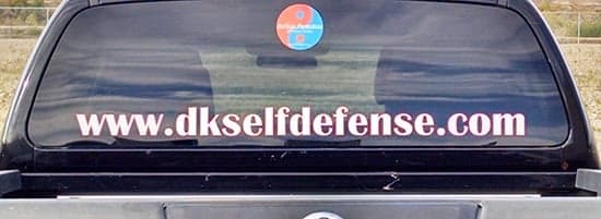 Custom Vinyl Truck Window Decal Custom Vinyl Truck Window Decal