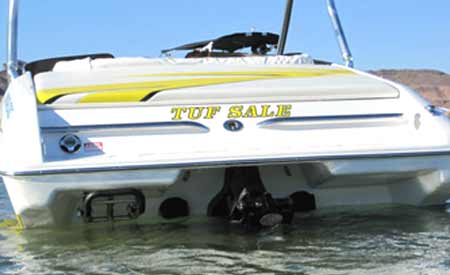 Lettering on a Boat