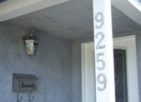 Vinyl Mailbox Lettering and Numbers