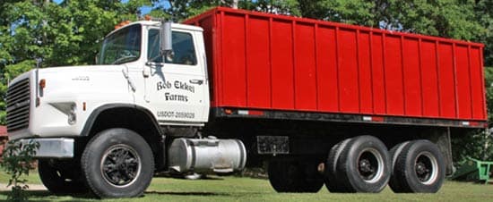Vinyl Lettering on a Truck