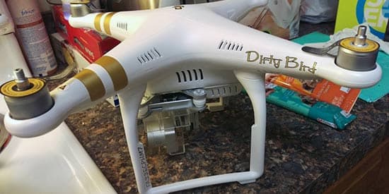 Custom Vinyl Decals For Drones