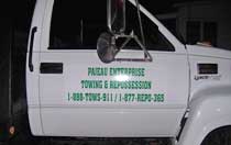Vinyl lettering on Tow Truck Vinyl lettering on Tow Truck