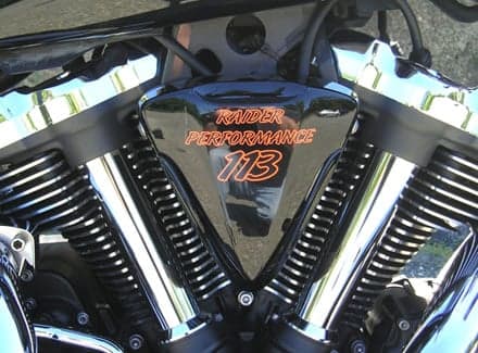 Custom Lettering on a Motorcycle Custom Lettering on a Motorcycle