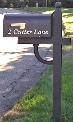 Mailbox Lettering