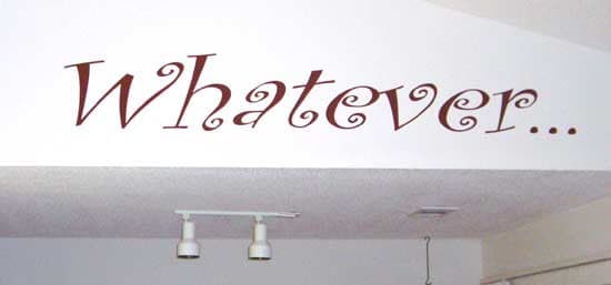 Wall Lettering