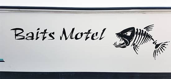 Custom Vinyl Boat Lettering