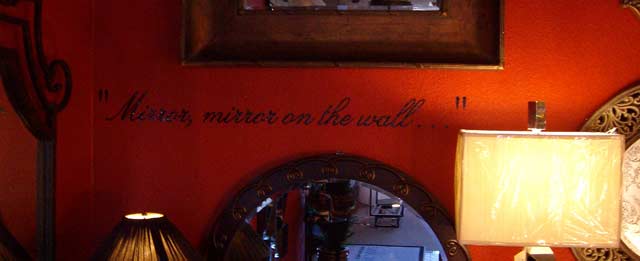 Vinyl Lettering on a Wall Vinyl Lettering on a Wall
