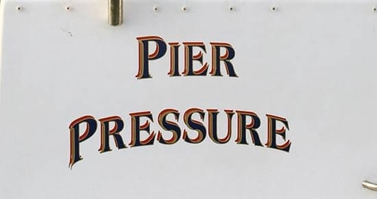 Custom Vinyl Boat Name