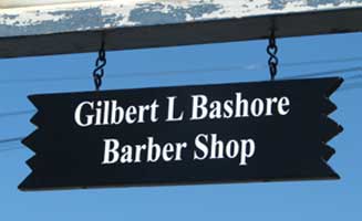 Custom Lettering on signs