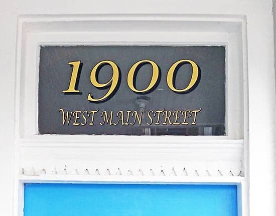 Custom Vinyl House Lettering Custom Vinyl House Lettering