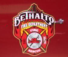 Logo on Fire Truck Logo on Fire Truck